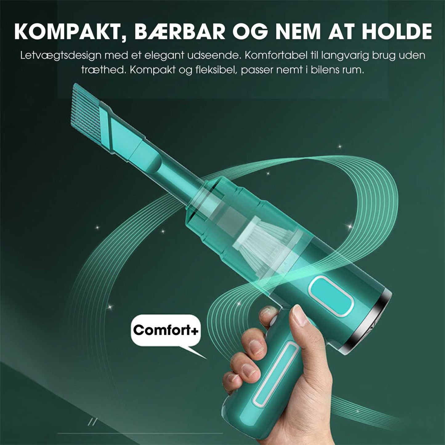 Vortex Pro® - Trådløs bilstøvsuger