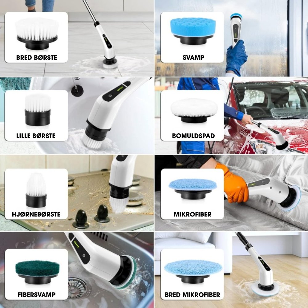 MultiBrush® - Kraftig skrubbebørste til alle overflader