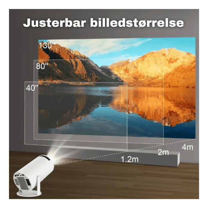 CineMate™ - Smart HD Projektor - Op til 4K HD opløsning