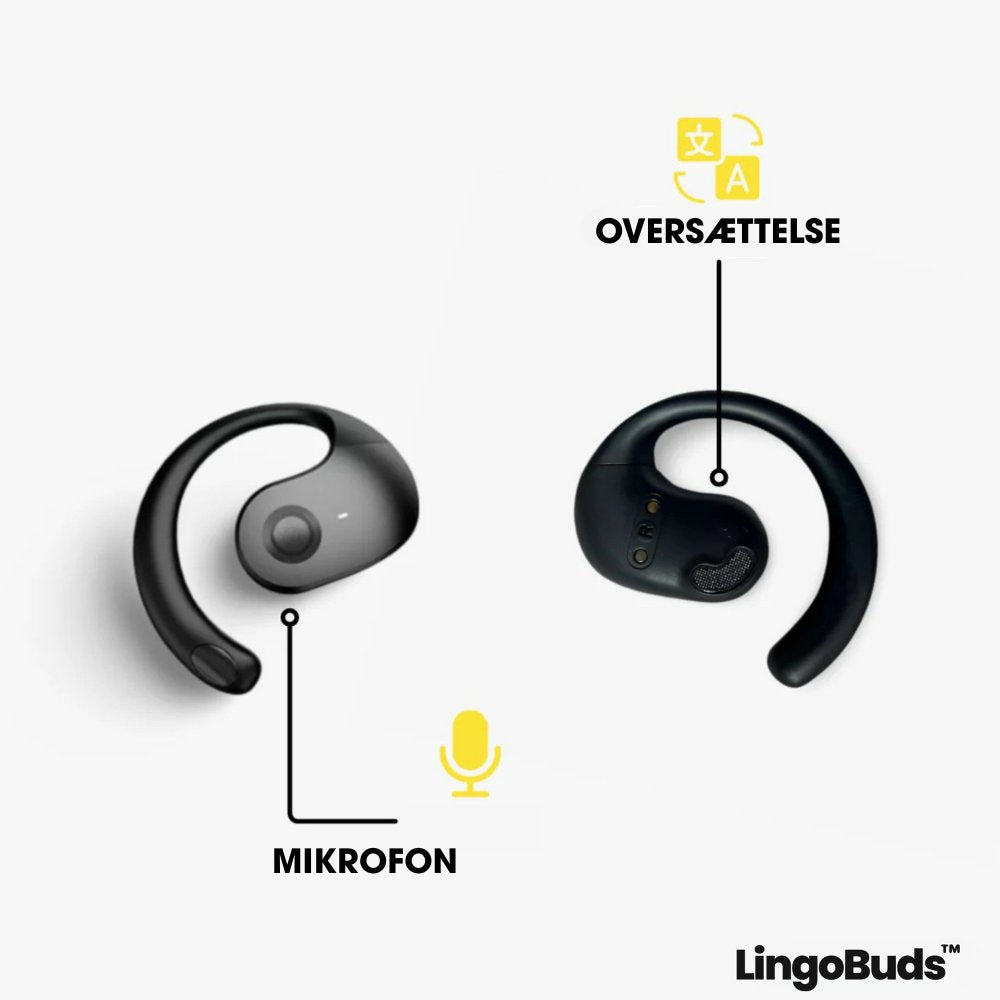 LingoBuds™ – Lær et nyt sprog 3x hurtigere