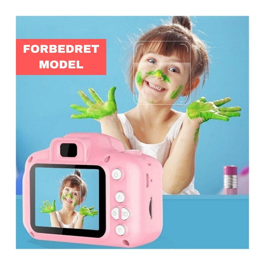 PixieSnap 2.0 - Børnekamera (Oplader, USB og 2 GB hukommelseskort inkluderet)